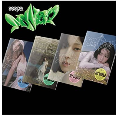 AESPA - 3rd Mini Album MY WORLD Intro ver. CD+Folded Poster (Random ver. (No Poster))