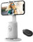 Auto Face Tracking Tripod - Empfindliche bewegliche Halterung, 360°Verfolgung, KI-Chip, Keine App erforderlich, kompatibel mit verschiedenen Handyhaltern unterschiedlicher Größe,-weiß