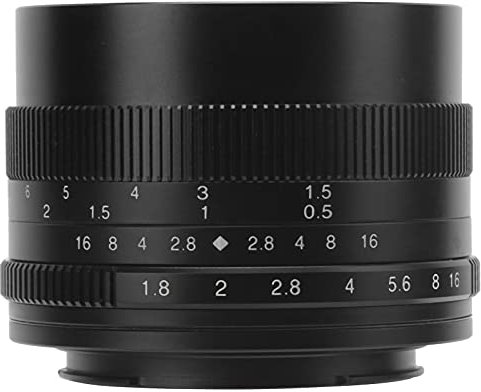Obiettivo con Apertura Ampia F1.8 da 50 Mm per Fujifilm XM1/XPRO1/XPRO2/XPRO3/XE1/XE2/XE3/XH1/XA1/XA10/XA2 /XA20 Monta Fotocamera, Ecc