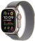 Apple Watch Ultra 2 [GPS + Cellular 49mm] Smartwatch with Rugged Titanium Case & Green/Grey Trail Loop M/L. Fitness Tracker, Precision GPS, Action Button, Extra-Long Battery Life, Carbon Neutral