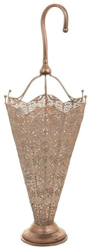 WANDERLUST DECO Porte-parapluie en métal cuivre