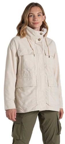 Craghoppers NosiLife Womens Adventure Jacket, 16 UK/16 UK Damen, Stone