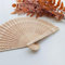 ZYMECH Custom Made 20/50/100Pcs Personalized Engraved Wood Folding Hand Fan Wedding Personality Fans Customized Decor Gifts for Guests (20Pcs)