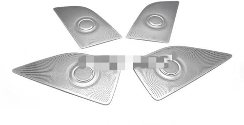 SPYKEY Dekorativer Rahmen der Hupenabdeckung für Autos Für VW Scirocco R 2015-2021,Horn dekorative Rahmen Auto innen zubehör,A