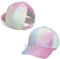 YAMEE Berretto da Baseball per Ragazze Cappellini da Baseball Coda di Cavallo Estivi Traspirante,Cappello Bambino Bambini Cappello da Sole Cotone con Protezione UV,Sport Vacanza Spiaggia All'aperto