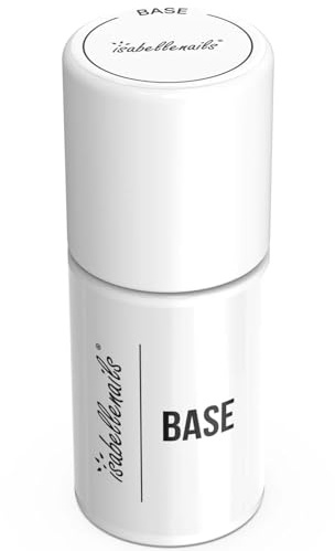 IsabelleNails UV Nagellack Basislack, Basis für Hybridlack, Basislack Gelpolitur UV LED für Nageldesign Gelpolitur (Base, 7 ml)