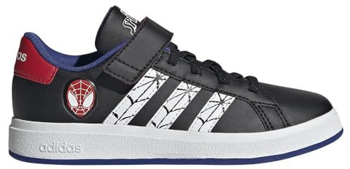 adidas X Marvel´s Spider Man Grand Court Kids Trainers EU 30