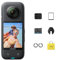 Insta360 X3 Action Bundle - Waterproof 360° Action Camera with 1/2 Inch Sensor
