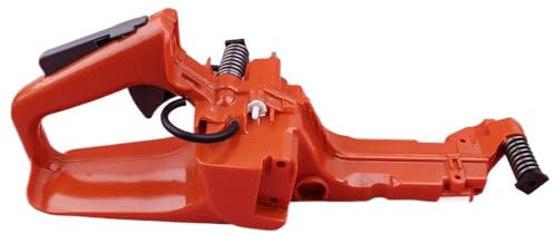 MIKFESPO 1 pz. Gruppo Maniglia Posteriore Serbatoio Carburante Completo for Husqvarna 350 353 346XP 345 340 Motosega Attrezzo da Giardino Pezzo di Ricambio