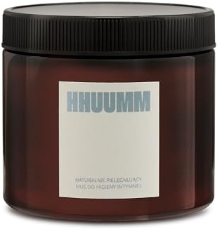 HHUUMM Natürliche Körperpflege Mus – Schaum für die Intimhygiene Duschschaum Mango-Butter 200 ml Badepflege Mus Feuchtigkeitsspendend & Hautregeneration Muskatellersalbei-Extrakt