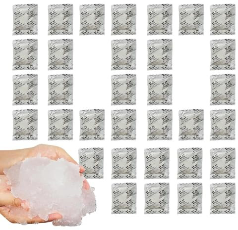 Hogvinnatil 100 Stück Tragbares Toilettenpulver Geruchsentferner Camping Toiletten Absorptionspulver Urinabsorbierendes Pulver Urinfestiger Toiletten-Koagulationsmittel Für Wandern Angeln Reisen