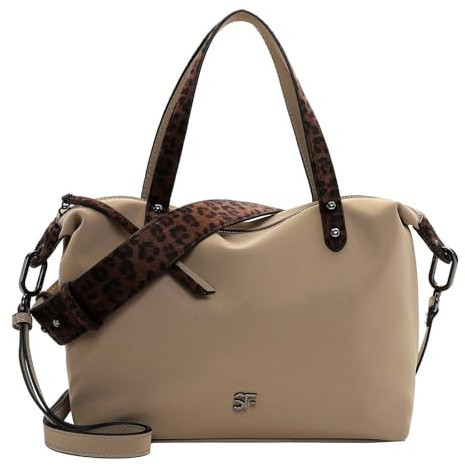 SURI FREY Shopper Schultertasche SFY Sammy SC Cityshopper Taupe