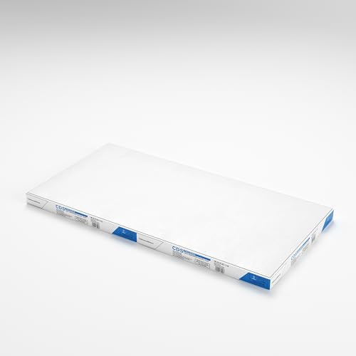 CDS White Vinyl Suspended Ceiling Tile 1195 X 595 (1200 X 600) Packed 6 Tiles per Box 7mm Thickness
