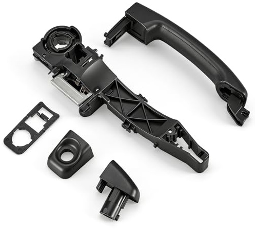 CarBole Poignée Extérieure Coulissante Avant Droite & Arrière Gauche | Compatible avec Nissan NV400, Vauxhall Movano, Renault Master (2010-2016). OE 806068194R, 806065415R, 8200766683