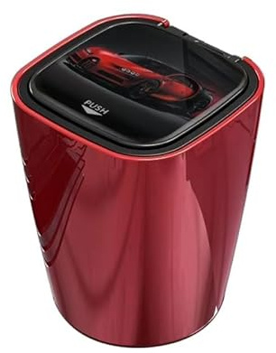 WENINETIES 1 Pièce Cendrier Voiture pour Citroen C4 Cactus 2014-2017, Cendrier Portable Porte-Cigarette Étanche en ABS Ignifuge Accessoire Voiture Interieur,Red