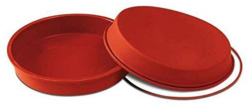 Silikomart SFT124 Stampo Classic, Silicone, Rosso, 9.5