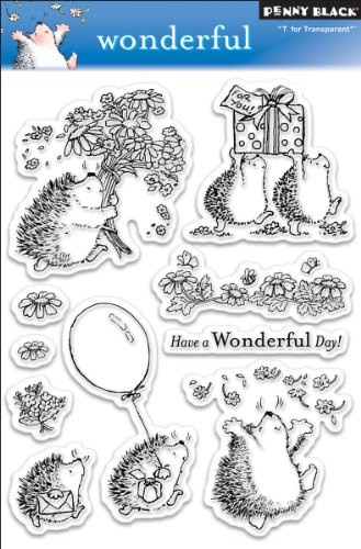 Penny Schwarz 5 X 19,1 cm Clear Stamps Sheet-Wonderful