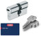 ABUS Türzylinder D6N - Schließzylinder für Wohnungstüren, vernickelt, 35x65 mm - 33462