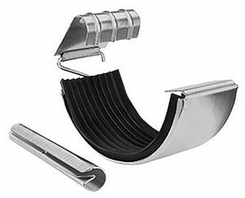 Rinnenverbinder Titanzink für Dachrinnen in den Größen 250, 285, 333 und 400-er (250-er)