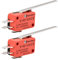 Heschen, microinterruttore V-153-1C25 SPDT, leva a cerniera lunga, 20 A, 250 VAC. Confezione da 2