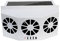 Aosbset Ventilateur d'extraction de Voiture à énergie Solaire, climatiseur Silencieux de Voiture Portable