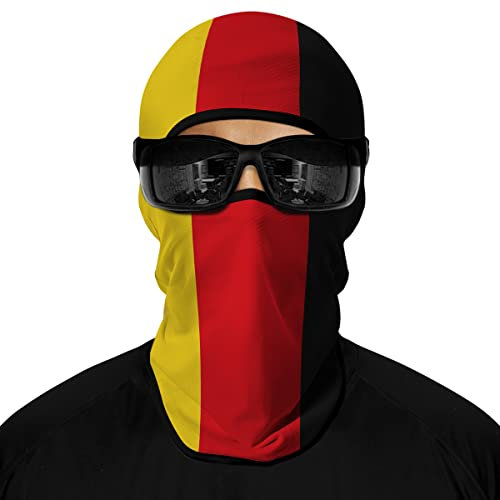 ShopINess Flagge Sturmhaube für Erwachsene, Unisex, für Sportevents, Biker und Outdoor-Aktivitäten (Deutschland)