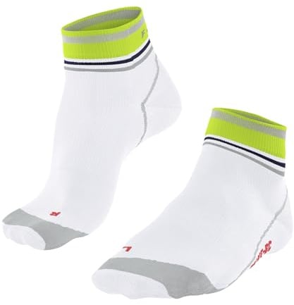 FALKE Unisex BC Impulse Short Fahrradsocken schnelltrocknend atmungsaktives nachhaltiges Funktionsmaterial ultraleichte Polsterung Rennradsocken kurz antiblasen gegen Taubheitsgefühle kühlend 1 Paar | mit stimulierendem Netzgestrick zur Vermeidung von Taubheitsgefühlen