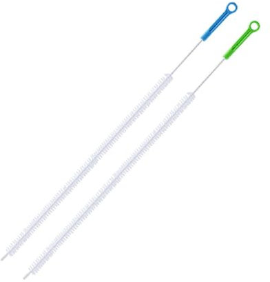 2 Pièces Brosse de Nettoyage de Drain D'égout, 71cm Flexible Brosse de Nettoyage pour Débouchage de Canalisation, Vidange Drague Outil, Brosses de Nettoyage pour Evier, Pour Evier, Baignoire, Egouts