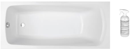 Baignoire droite 170 X 75 JACOB DELAFON Brive en acrylique renforcé + nettoyant