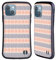 Head Case Designs Licenza Ufficiale Gabriela Thomeu Linee Blu E Rosa Arte Custodia Cover Ibrida Compatibile con Apple iPhone 13