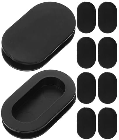 Gatuida Gummi Stopfen Sparschwein Verschluss: 10 Stück Sparschwein Stopper Gummi Ovaler Spardose Stecker Stopfen für Spardosen 45mm