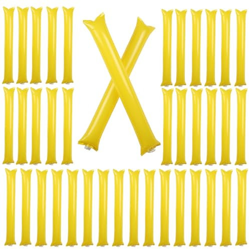 Generadores de ruido inflables, Generador de ruido Thunder Sticks | Cheer up Toys Juego de 40 palitos de porristas | ligero para animar fiestas, generadores de ruido, recuerdos de fiesta para eventos,