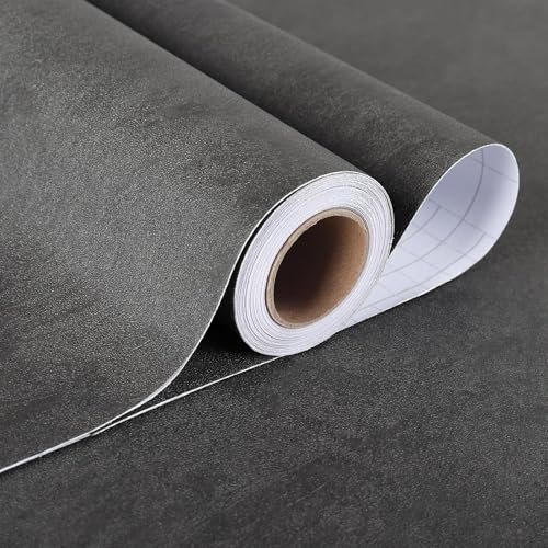 Stickyart Carta Da Parati Adesiva Muro Effetto Cemento Grigia 90cm X 400cm Carta Adesiva Per Mobili Stile Industriale Moderno Per Uffici Impermeabile Rimovibile Facile Da Pulire Decorazioni Parete