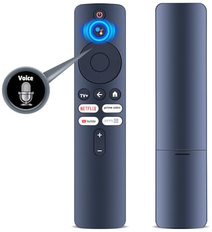 GOUYESHO XMRM-M3 Télécommande vocale de rechange pour Xiaomi 4K TV Box S (2ème génération) /Mi Smart TV L55M6-ESG L55M6-ARG MDZ-24-AA