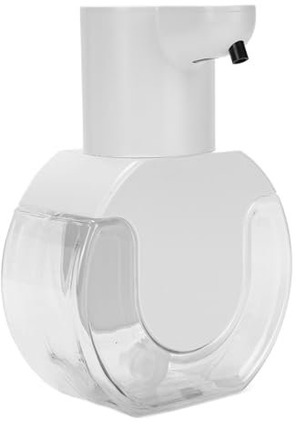 IPX5 Savon à Vaisselle Rechargeable Intelligent Mural, Type Liquide pour Lavage à Main, Vaisselle