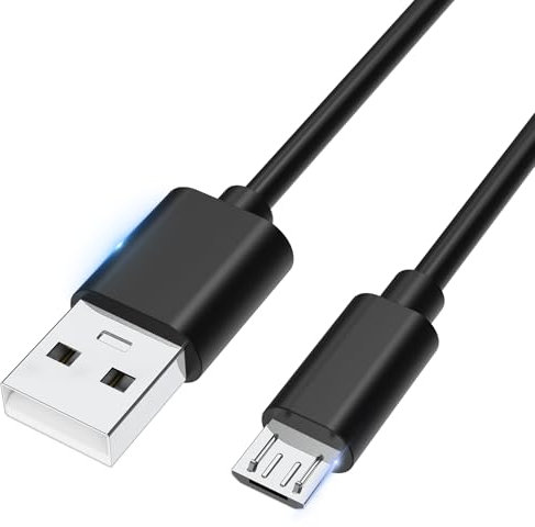 Toxaoii Câble micro USB, câble de charge, compatible avec le microphone USB Blue Yeti X Professional Condenser & Blue Yeti Nano (300 cm)