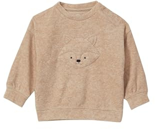 s.Oliver Warmes Sweatshirt mit Frontapplikation und Struktur