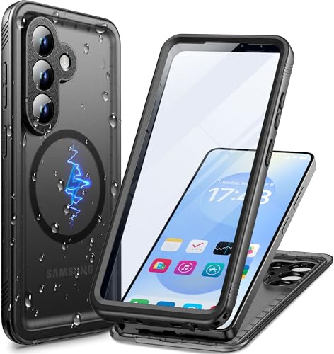 Cozycase TOP Militärschutz 360 Hülle Für Samsung Galaxy S26 | Magnetische Für MagSafe, Outdoor Panzerhülle Full Cover Armor Case, Soßfest Staubschutz Baustelle Waterproof Handyhülle