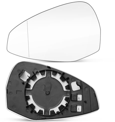TTCR-II Spiegelglas für Audi A4 S4 B9 2016-2023, A5 S5 RS5 F5 2017-2024 | Ersatzspiegel Fahrerseite Beheizbar A4 B9 Avant 8WH/Allroad 8WH, A5 Sportback F5A/Cabriolet F57 Rückspiegel 8W0857535E-Links