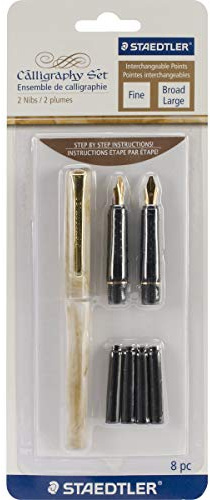 STAEDTLER Calligraphy Pen Set, 7 Stück