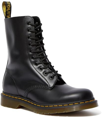Dr.Marten's 1490Z DMC SM-B Original Unisex Adult Ankle Boots, Black (Black Smooth), 6 UK (39 EU)