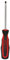 KS Tools 159.1003 ERGOTORQUEplus Schlitz-Schraubendreher, 4mm, 155mm lang