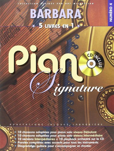 PIANO SIGNATURE + CD --- PIANO