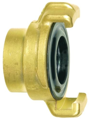 Geka 80113SB Gewindestück G 1 Zoll MS, Gold, 18 x 8 x 13 cm