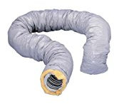 gaine souple pvc isolée - unelvent ecosoft - 160 mm - 25 mm - 3 mètres