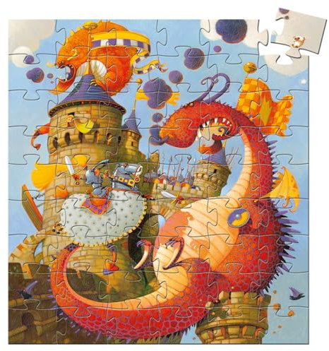 Djeco DJ07256 Silhouette Puzzles, gemischt