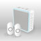 Honeywell Portable Front Door/Back Door Doorbell with Range Extender with Halo Light