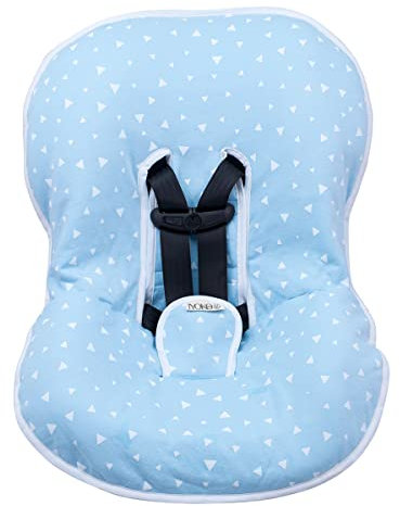 JYOKO Kids Abdecken Gepolsterte Universal für Babyschale (Blue Sparkles)