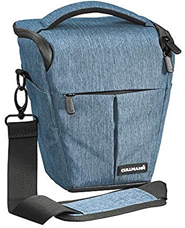 CULLMANN - 90363 - Malaga Action 300 - Kameratasche mit Tragegurt, blau - Innenmaße 160x190x120mm - passend für DSLR-Kameras mit Objektiv - Colttasche