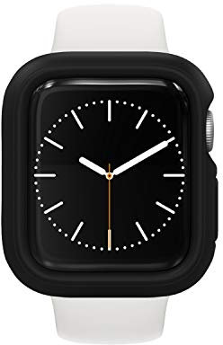 RhinoShield Bumper Case kompatibel mit Apple Watch Serie 3/2 / 1 [38mm] | CrashGuard NX - Stoßdämpfende Schutzhülle im schlanken Design - Schwarz